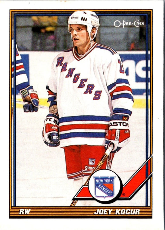 1991 O-Pee-Chee Joey Kocur #427