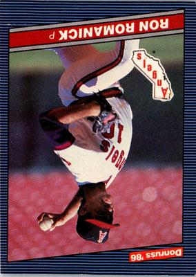 1986 Donruss Ron Romanick #85