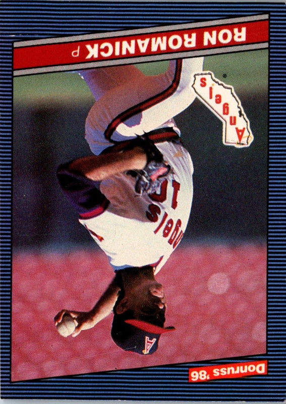 1986 Donruss Ron Romanick #85