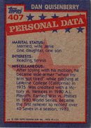 1984 Topps Dan Quisenberry