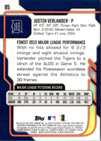 2012 Finest Justin Verlander #85