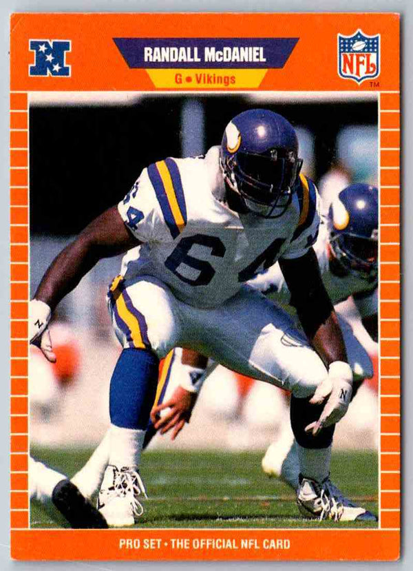 1989 NFL Proset Randall McDaniel #235