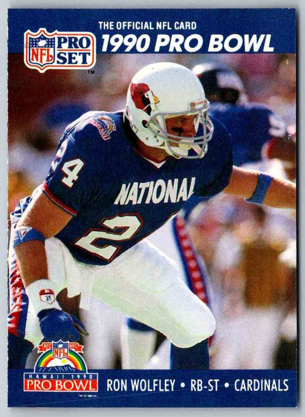1990 Proset Ron Wolfley #424