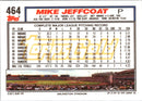 1992 Topps Mike Jeffcoat