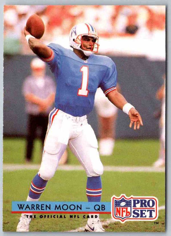 1992 Proset Warren Moon #186