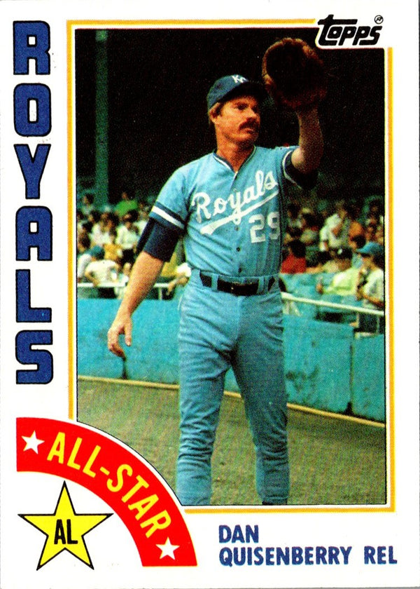 1984 Topps Dan Quisenberry #407