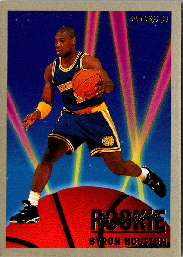 1993 Fleer Rookie Sensations Byron Houston #10