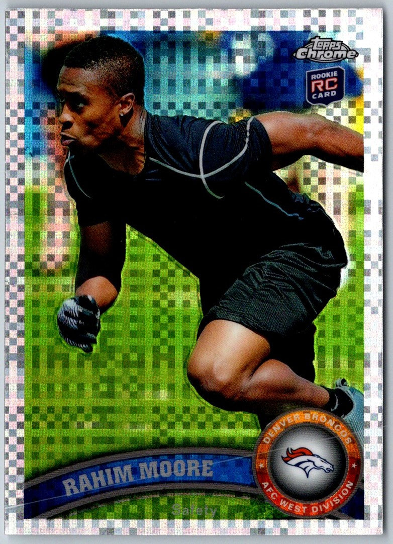 2011 Topps Chrome Rahim Moore