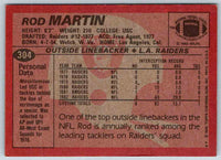 1983 Topps Rod Martin #304