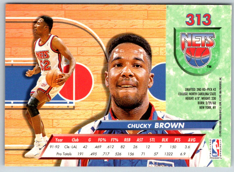 1992 Ultra Chucky Brown