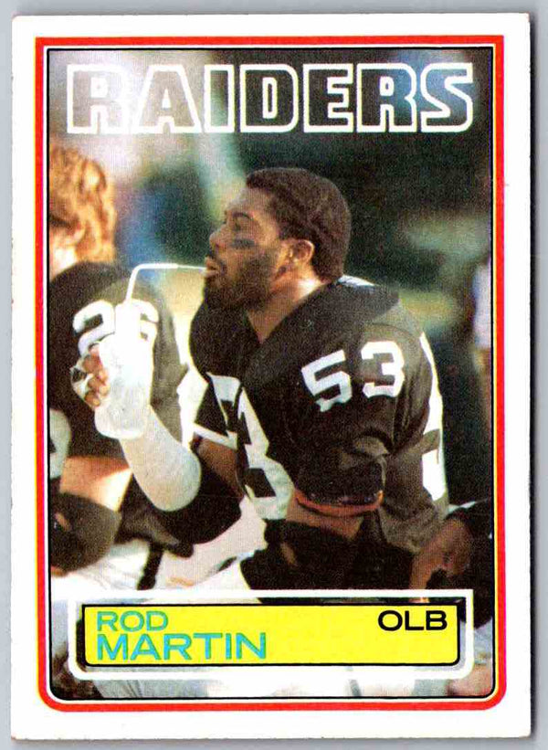 1983 Topps Rod Martin #304