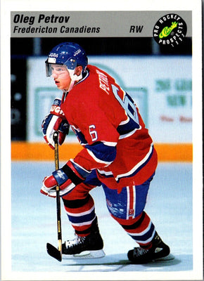 1993 Classic Pro Prospects Oleg Petrov #8