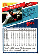 1993 Topps Tony Pena