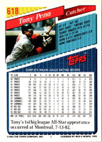 1993 Topps Tony Pena #618