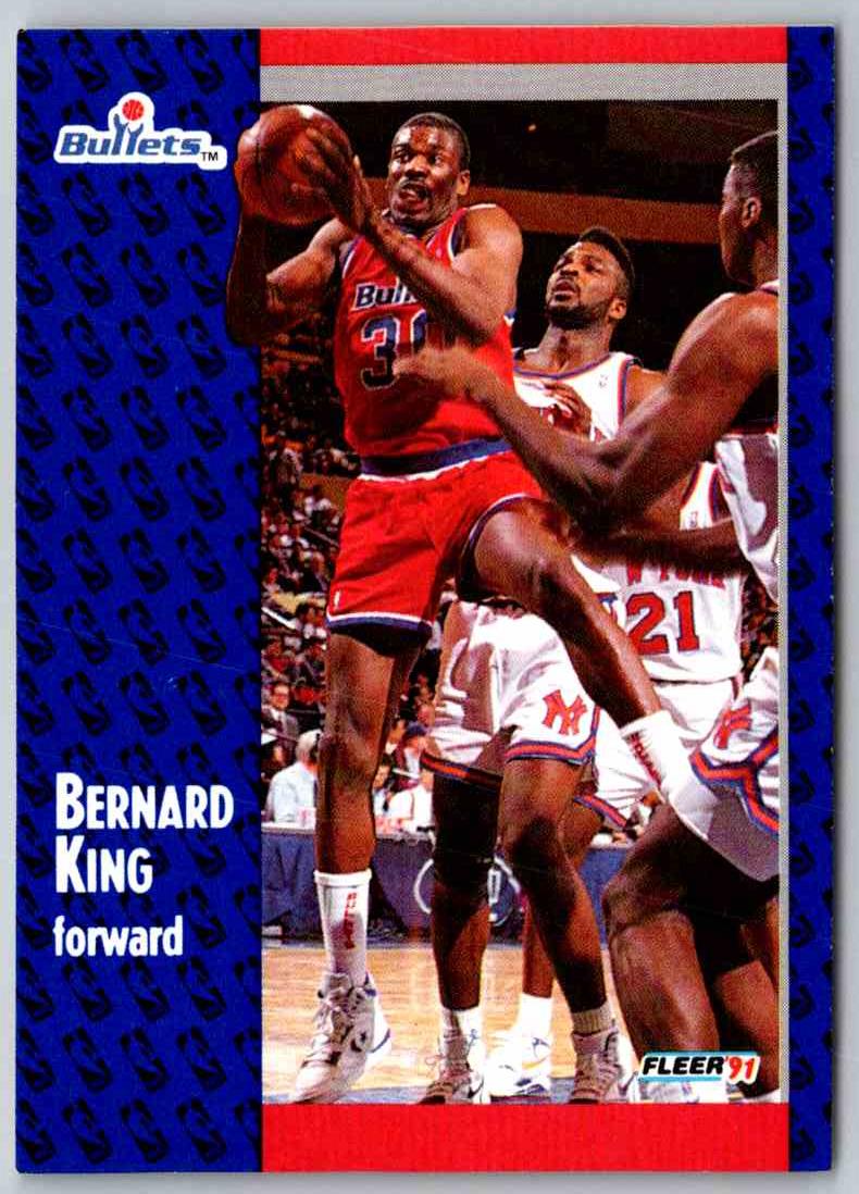 1992 Fleer Bernard King