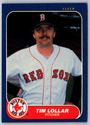 1986 Fleer Tim Lollar