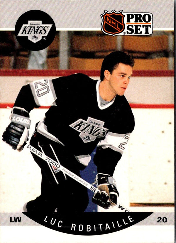 1990 Pro Set Luc Robitaille #126