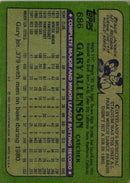 1982 Topps Gary Allenson
