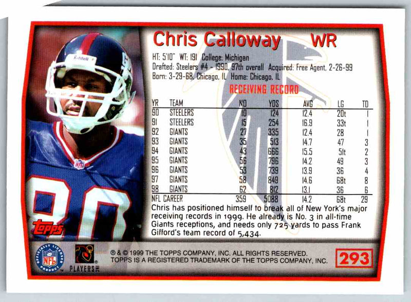 1999 Topps Chris Calloway