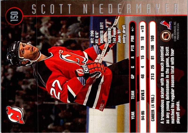 1995 Leaf Scott Niedermayer