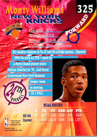 1994 Stadium Club Super Teams NBA Finals Monty Williams #325