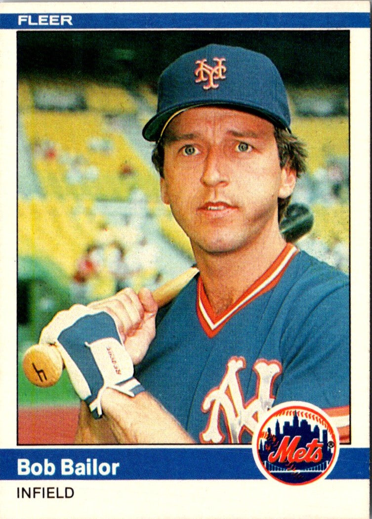 1984 Fleer Bob Bailor