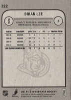 2011 O-Pee-Chee Brian Lee #322