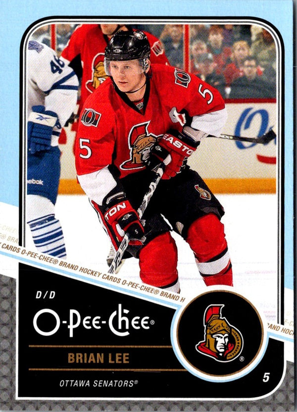 2011 O-Pee-Chee Brian Lee #322