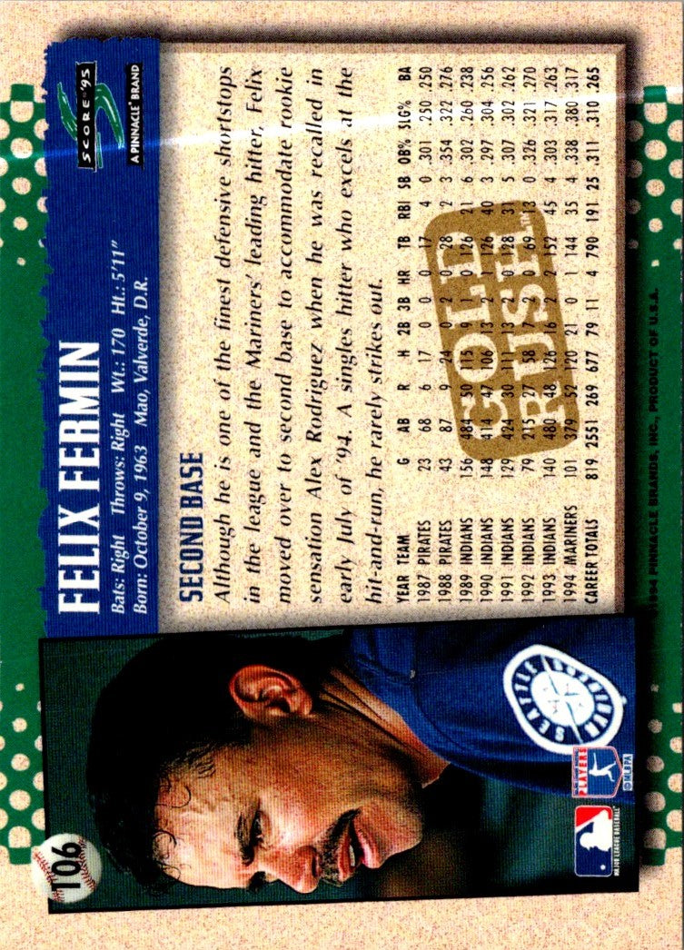 1995 Score Felix Fermin