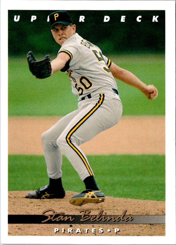 1993 Upper Deck Stan Belinda #359