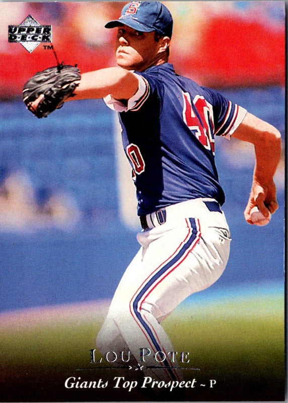 1995 Upper Deck Minors Lou Pote #177