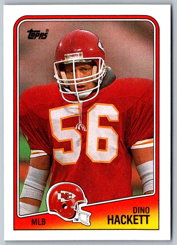 1988 Topps Dino Hackett #370 Rookie