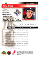 1999 Upper Deck MVP Stanley Cup Filip Kuba #82 Rookie