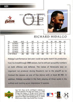 2002 Upper Deck Richard Hidalgo #631