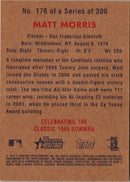 2006 Bowman Heritage Matt Morris