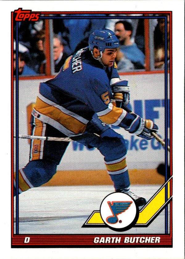 1991 O-Pee-Chee Garth Butcher #204