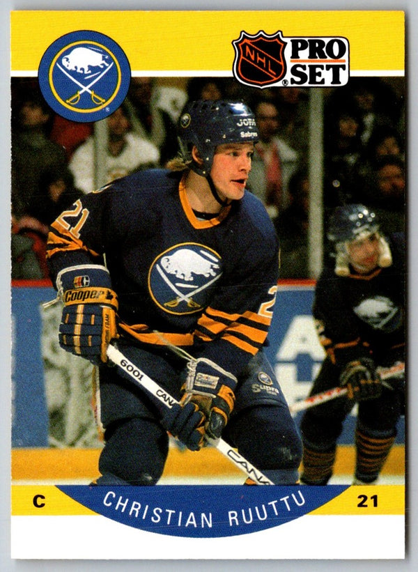 1990 Pro Set Christian Ruuttu #29