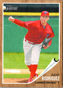 2011 Topps Heritage Minor League Julio Rodriguez