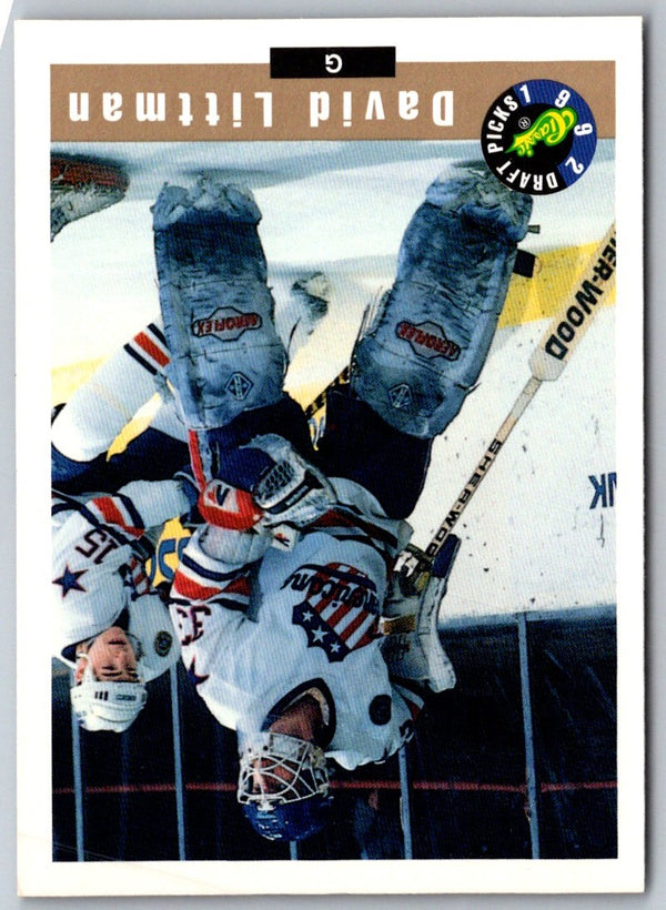 1991 Dunkin Donuts Rochester Americans AHL David Littman #9