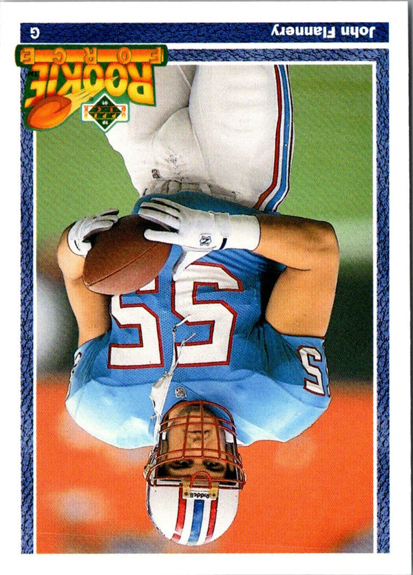 1991 Upper Deck John Flannery #621 Rookie