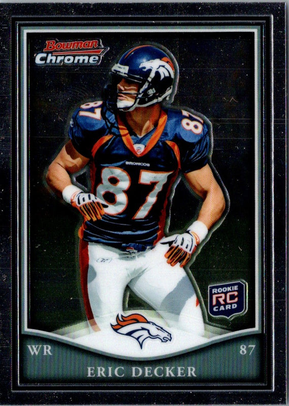 2010 Topps Chrome Bowman Rookies Eric Decker #BCR-21