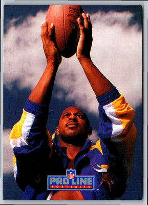 1991 Pro Line Portraits Anthony Carter #297