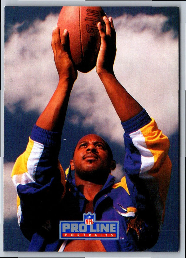 1991 Pro Line Portraits Anthony Carter #297