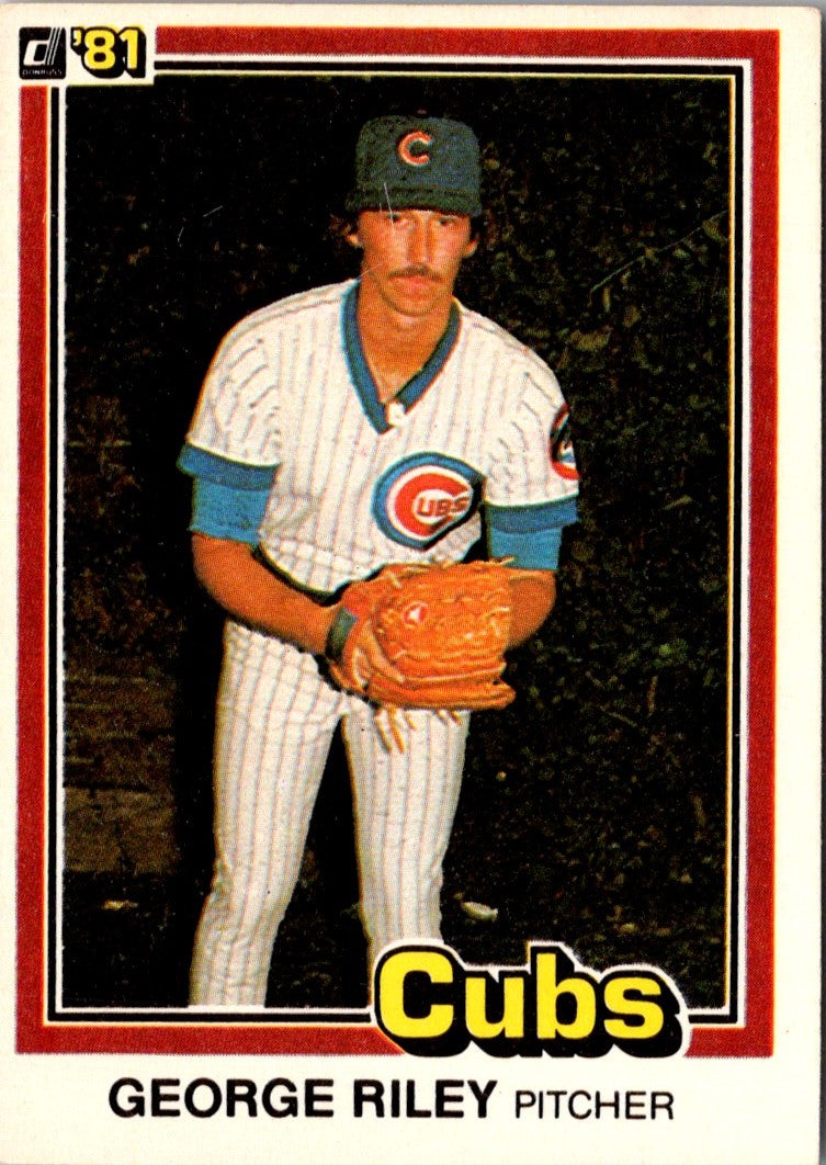 1981 Donruss George Riley