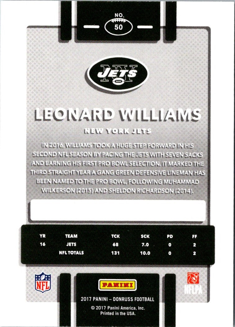 2017 Donruss Leonard Williams