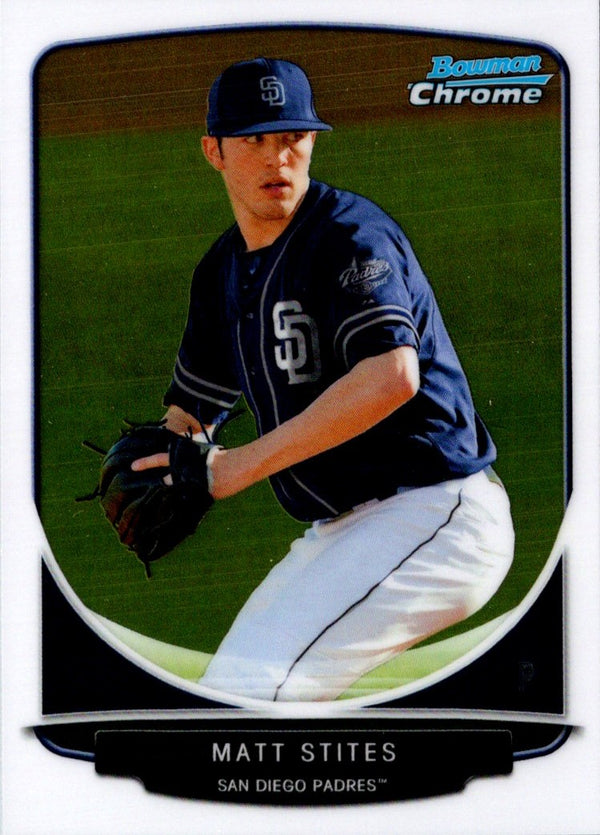 2013 Bowman Chrome Prospects Matt Stites #BCP41