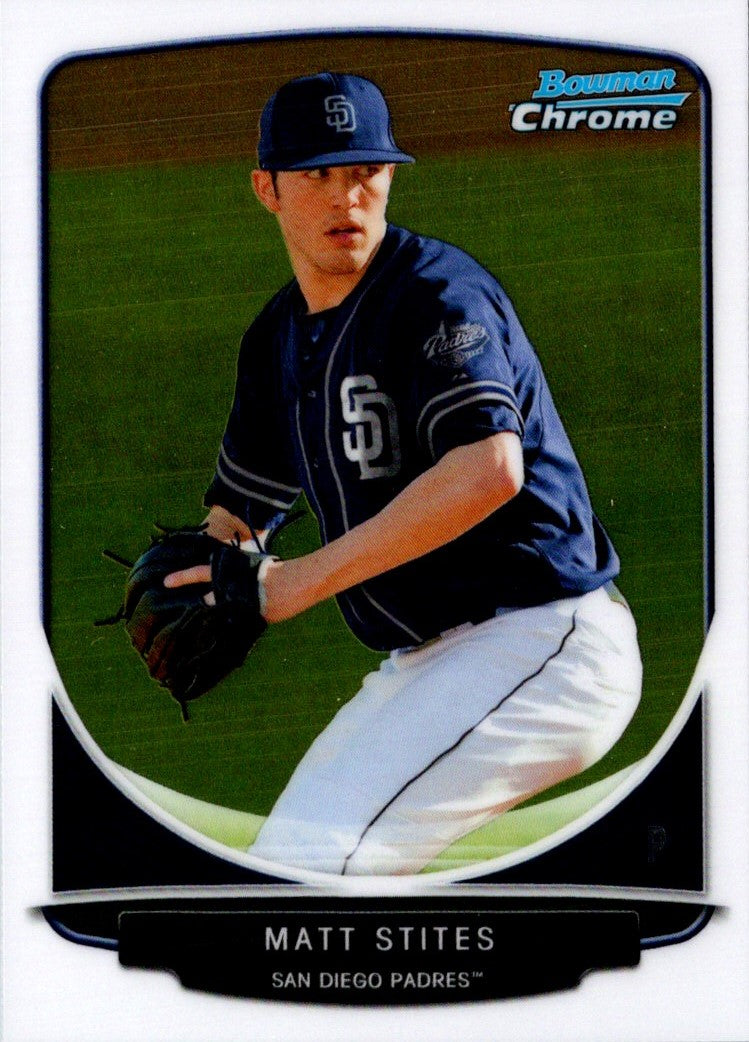 2013 Bowman Chrome Prospects Matt Stites