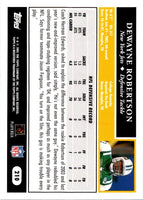 2005 Topps Dewayne Robertson #210