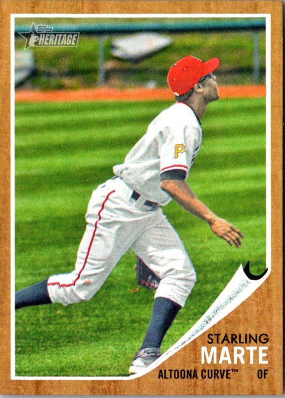 2011 Topps Heritage Minor League Starling Marte #25