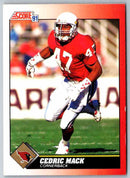 1991 Score Cedric Mack